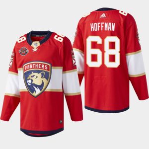 Lapsille NHL Florida Panthers Pelipaita Mike Hoffman #68 25th Anniversary Commemorative Koti Red
